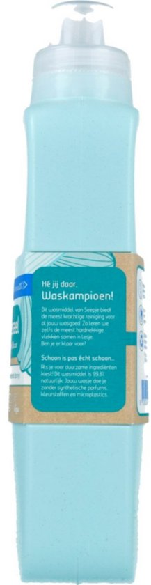 Seepje Vloeibaar Wasmiddel Universeel Sprankelende Jasmijn 23 Wasbeurten - 1 liter