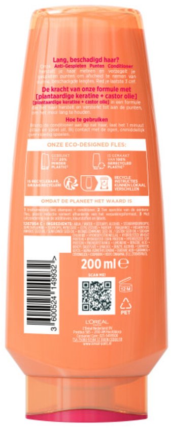 L'Oréal Elvive Dream Lengths Conditioner - 200 ml