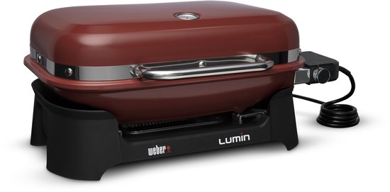 Weber Lumin Barbecue Tafelblad Electrisch Rood 2200 W