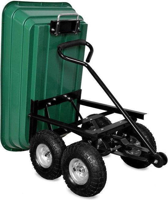 Gardebruk Tuinkar - met Kiepfunctie 103,5x51x92,5cm - Groen