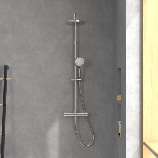 Villeroy & Boch Universal Showers Douchesysteem met drie functies voor wandmontage - chroom