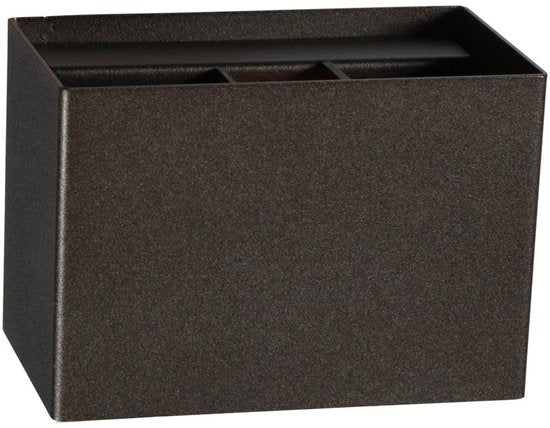 Cacao wandlamp Muro 3365CA, dimbare G9 LED sfeerlamp, modern, 13x7,5x9 cm, Steinhauer