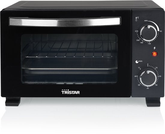 Tristar OV-3610 - Mini Oven - 10L - 800W - Campingoven Vrijstaand - Zwart