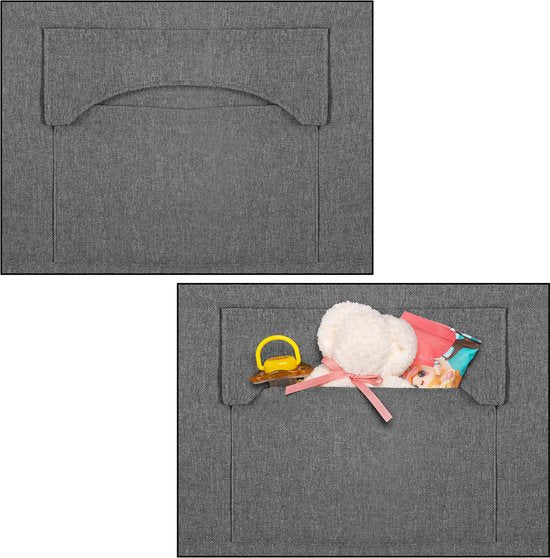 Monzana Baby Voetenzak – Ritssluiting Wasbaar 90x60cm - Grijs