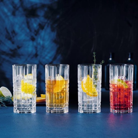 Nachtmann - Square Whiskey- en Longdrinkglazen - Set 12-delig - Whiskey - Longdrink
