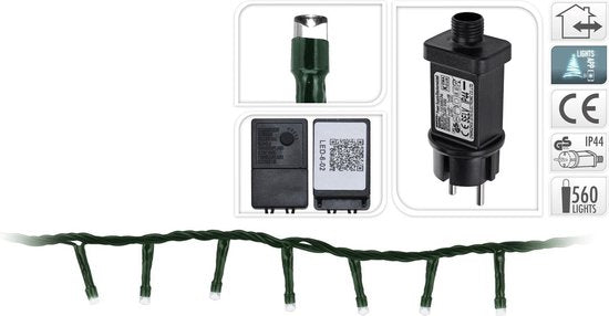 Nampook kerstverlichting - 11m - 560L WW