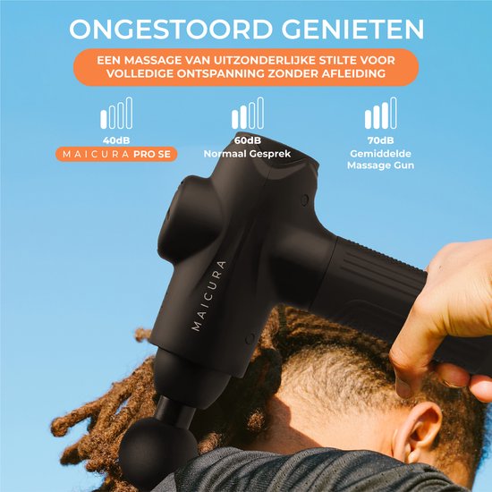 Maicura PRO SE - Massage Gun - Professioneel - Massage Apparaat - Massage Pistool - 10 massagekoppen