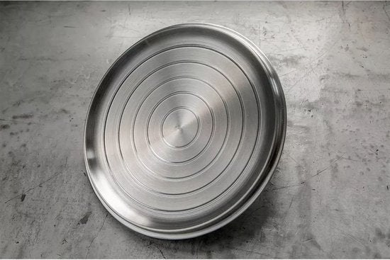 Saveur Voyage Hapjespan Ø30 cm – Gietijzer – PFAS-vrij – Geschikt voor Inductie en Oven – Grijs – Voor Braden – Stoven – Slowcooking