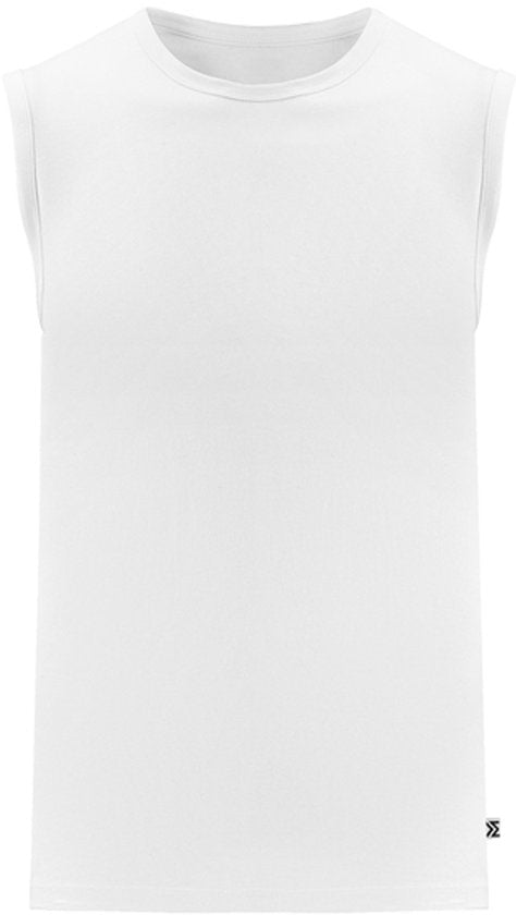 Milanoro - Mouwloze T-shirts voor hete zomerdagen - Donkergrijs - XXL