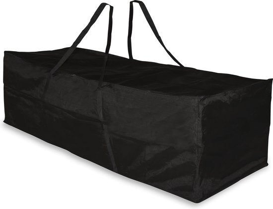 VONROC Premium opbergtas voor tuinstoel/tuinset kussens – 125x40x50cm – Voor 4 tot 6 kussens