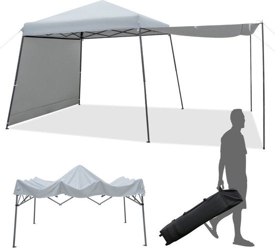 Coast vouwtent met zijwanden - luifels buiten - 305 x 305 cm - 40 kg - oxford stof