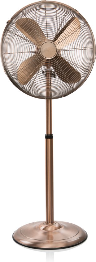 Tristar VE-5971 - Retro Statiefventilator - Ø 40 cm - Koperen afwerking