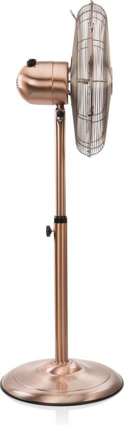 Tristar VE-5971 - Retro Statiefventilator - Ø 40 cm - Koperen afwerking