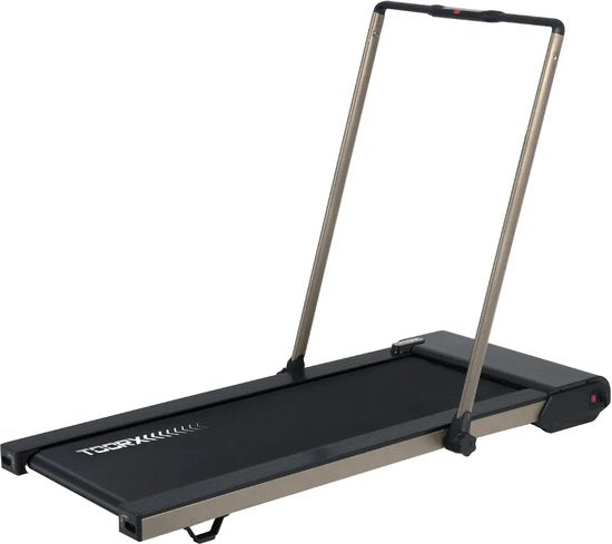 Toorx Fitness City Compact Loopband - Goud - 1 Trainingsprogramma's - 14 km/h - LCD Scherm