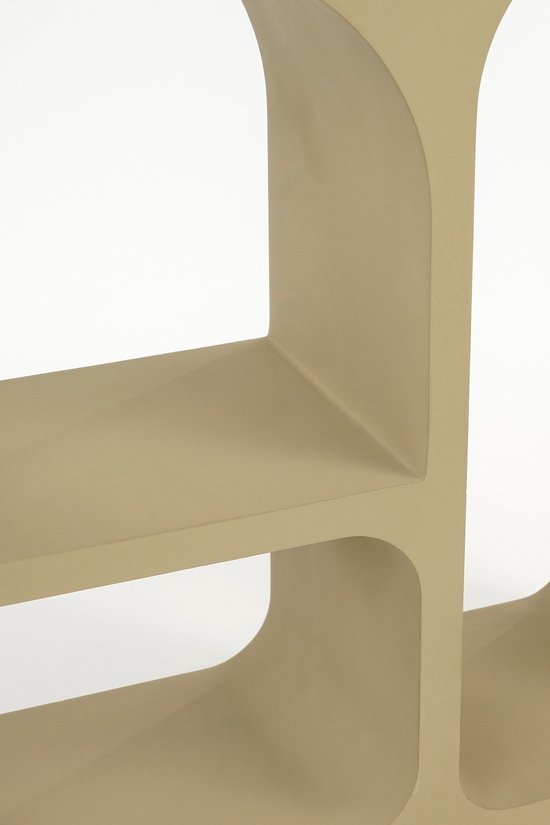 Mica Decorations Wandkast - MDF - Max. 6Kg - 40 x 15 x 40cm - Taupe