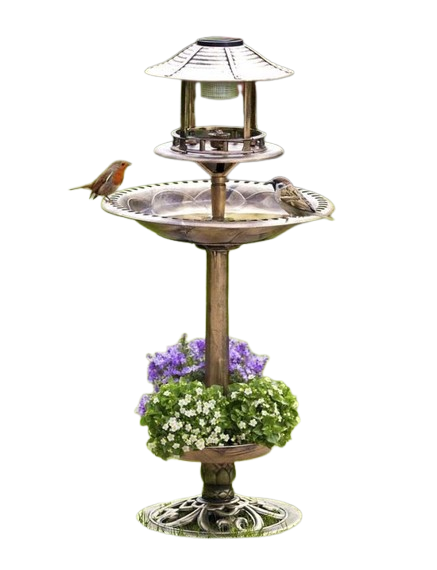 4-in-1 Vogelbad met Plantenbak