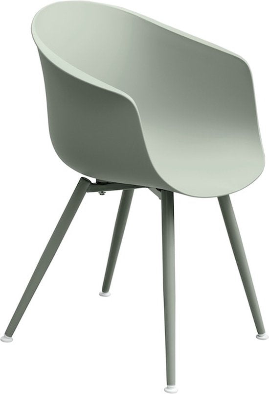 Feel Home Luxe kuipstoel voor buiten set van 2 – MOSS Grey – 52,5 × 58,5 × 80 cm
