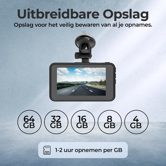 Denver Dashcam - Dashcam voor Auto - Full HD - 120° Groothoek - Loop Opname - G-Sensor - CCT1650