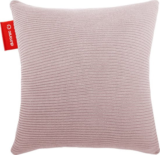 Auronic Warmtekussen - Gebreid - 45x45 CM - Draadloos Warmtekussen - Oplaadbaar - Elektrisch kussen - Infrarood - Roze