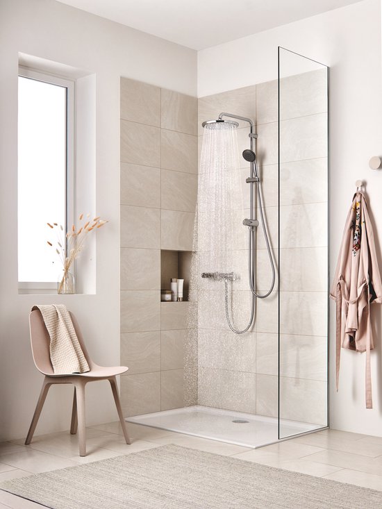 GROHE Vitalio Start Handdouche 100 - Ø 10 cm - Waterbesparend - 2 straalsoorten - Chroom