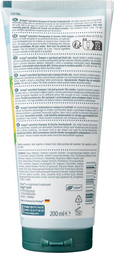 Kneipp Kleine Draak Shampoo & Douchegel - 200ML