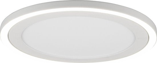 Reality - LED Plafondlamp - Plafondverlichting - 24.5W - Natuurlijk Wit 4000K - Rond - Wit - Kunststof