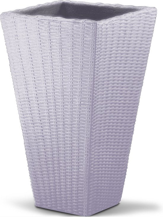 Deuba Bloempot 59 Liter - Weerbestendig Kunststof – Grijs