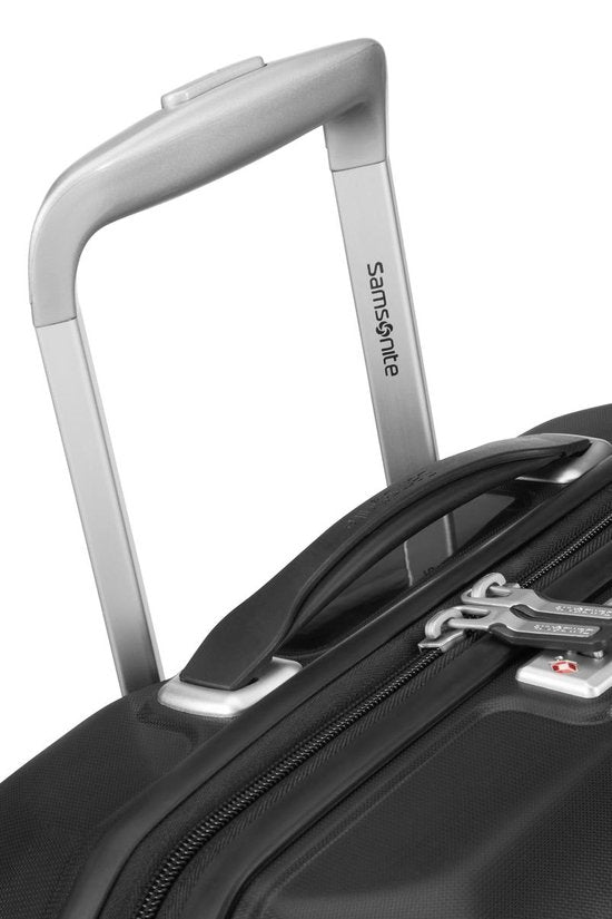 Samsonite Reiskoffer - Flux Spinner 55/20 Uitbreidbaar (Handbagage) Zwart