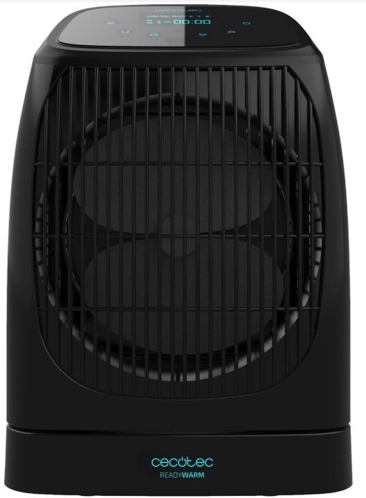 Cecotec - Ready Warm 9600 Smart Force Ventilatorkachel - 2000W - Met Regelbare Thermostaat & 3 Standen - Vorstbeveiliging & Oververhittingsbescherming - Kunststof - Zwart