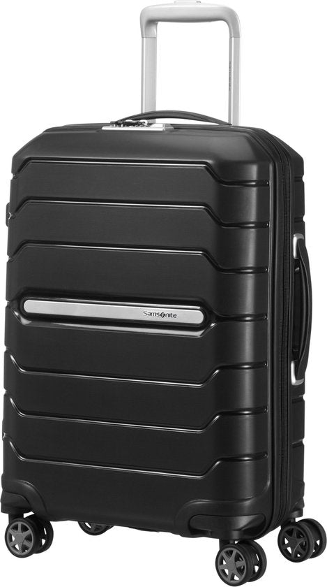 Samsonite Reiskoffer - Flux Spinner 55/20 Uitbreidbaar (Handbagage) Zwart
