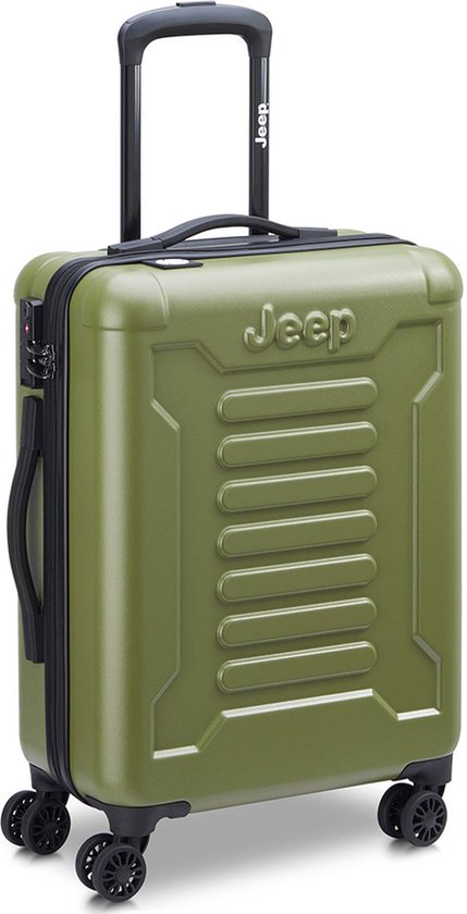 Jeep Handbagage Koffer Slim 55 cm Avocado