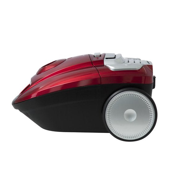Inventum ST306RZA - Stofzuiger met zak - 3 liter - HEPA 13 - Snoerlengte 7 meter - Rood