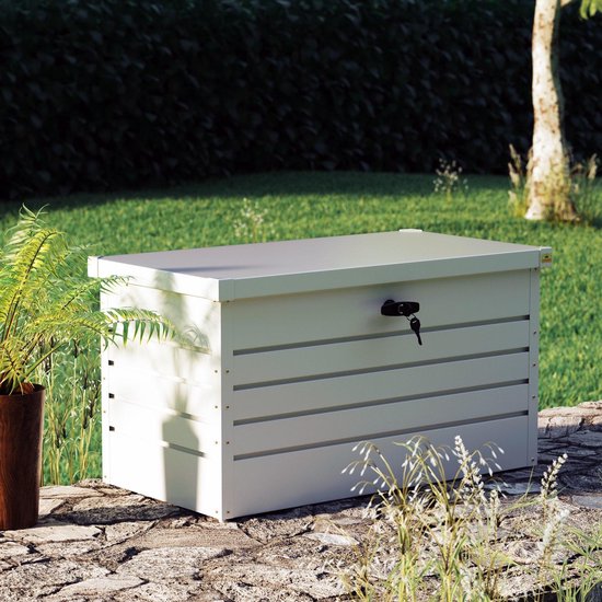 Gardebruk - Opbergbox Wit - Metaal 120cm