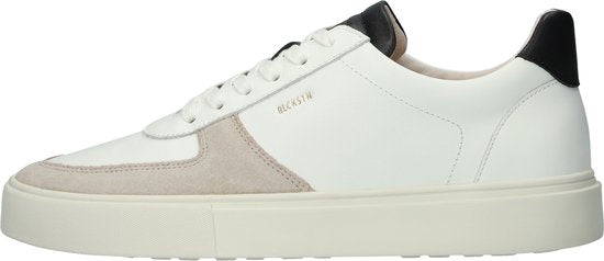 Blackstone Crag Ragner Sneakers - Wit/Zwart - Maat 42