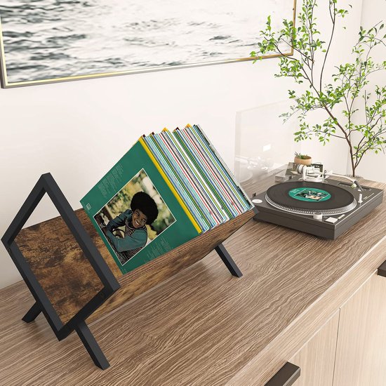 Luft LP houder - Vinyl - Opbergsysteem - Platenrek - Houder - Standaard - Album