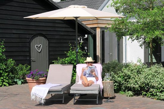 PimXL Luxe Parasol - Ø300cm - Ecru