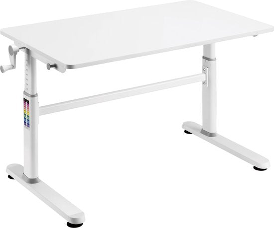 Kinderbureau tekentafel - ergonomisch in hoogte verstelbaar - schooltafel