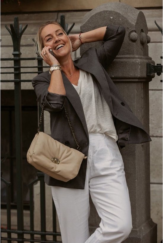 Chabo Bags - Diva Small - Schoudertas - Crossbodytas - Leer - Zwart