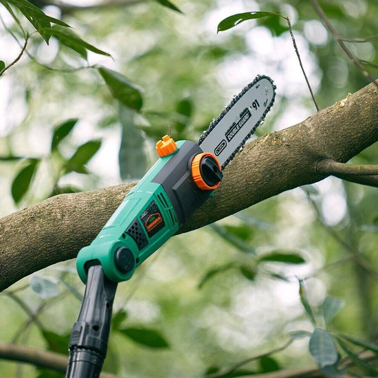 Gardebruk Kettingzaag ASX 900 750 W – Telescopische – Groen/Zwart