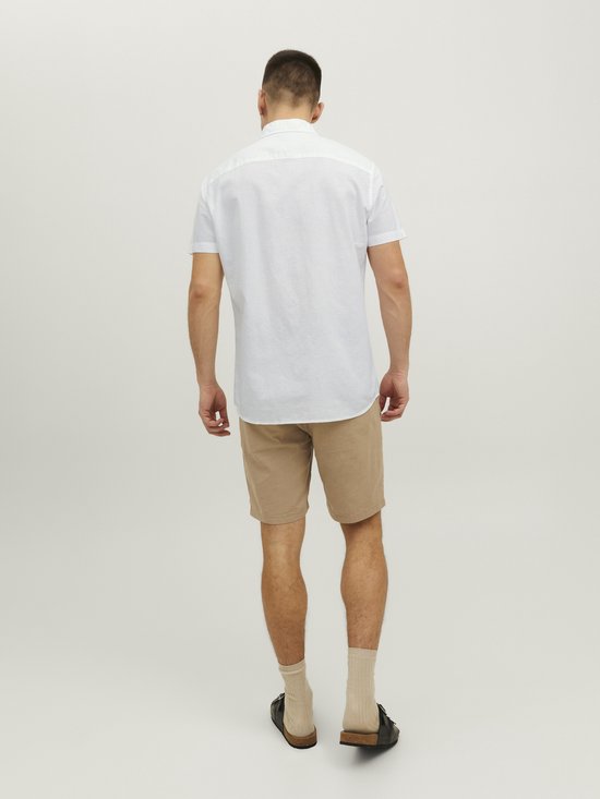 Jack & Jones Summer Shirt - Wit - Maat XL