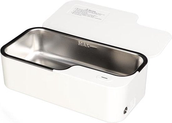 Blaupunkt Ultrasone reiniger 450 ml 15 W 48 kHz wit voor het nauwkeurig reinigen van sierraden