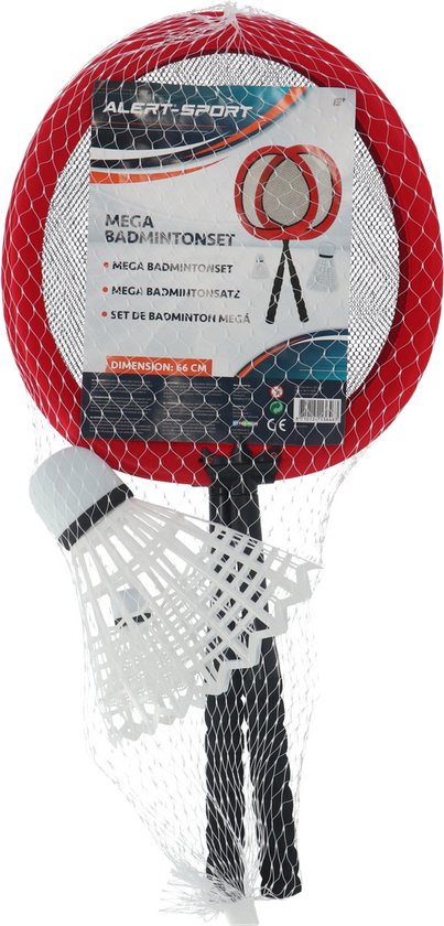 Basic Jumbo Badminton Set 4-Delig