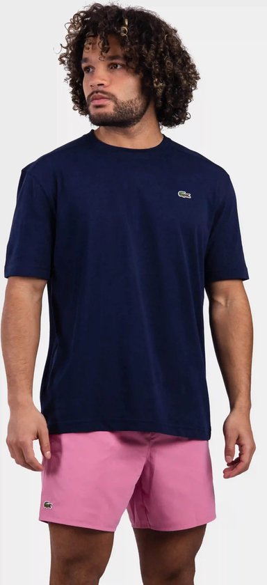 Lacoste Sport T-Shirt Donkerblauw - Maat 3XL - Heren - Casual T-shirts