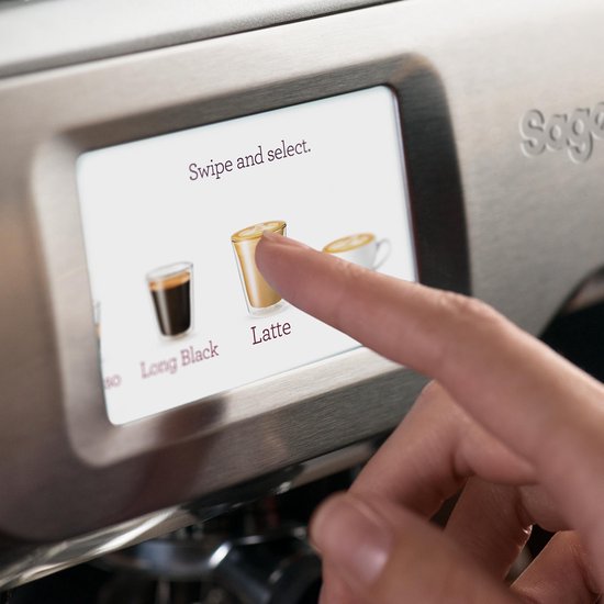 Sage the Barista Touch™ Geborsteld RVS Pistonmachine