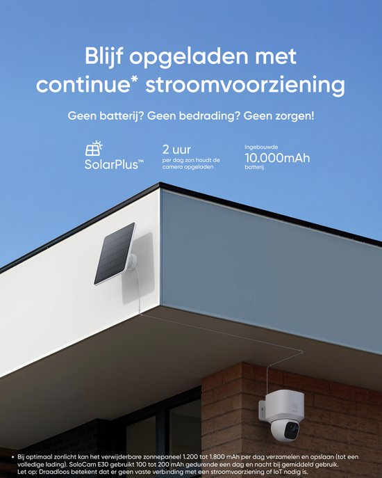 eufy Security SoloCam E30 2-Cam Kit met HomeBase 2, Outdoorcam set– 2K HD-resolutie – 360° Pan & 70° Tilt – AI Auto Lock en Tracking – Zonne-energie met SolarPlus™ Technologie – Geen Abonnementskosten – Draadloze Beveiligingscamera
