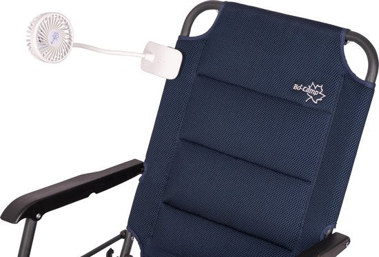 Bo-Camp - Tafelventilator met klem - Flex - Oplaadbaar