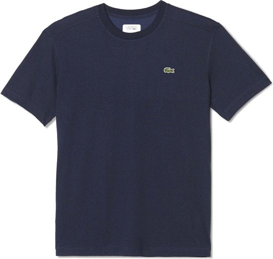Lacoste Basic Sportshirt - Mannen - blauw - maat 5