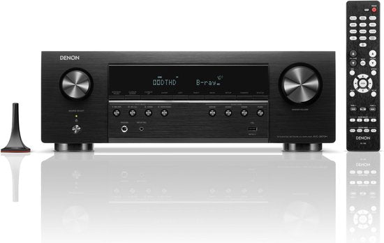 Denon: AVC-S670H 5.2-kanaals 8K AV-versterker - Zwart