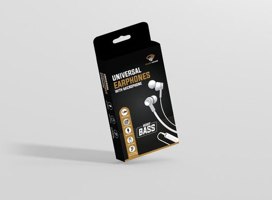Golden Sound Bedrade oordopjes - Siliconen eartips - Oordopjes met draad en microfoon USB-C aansluiting - Wit