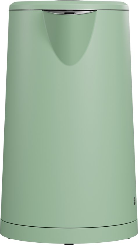 KitchenBrothers Waterkoker - 1.7L - Met Temperatuurregeling - Elektrisch - Warmhoudfunctie - Display - Dubbelwandig - Cool-touch - 2200W - Pastelgroen